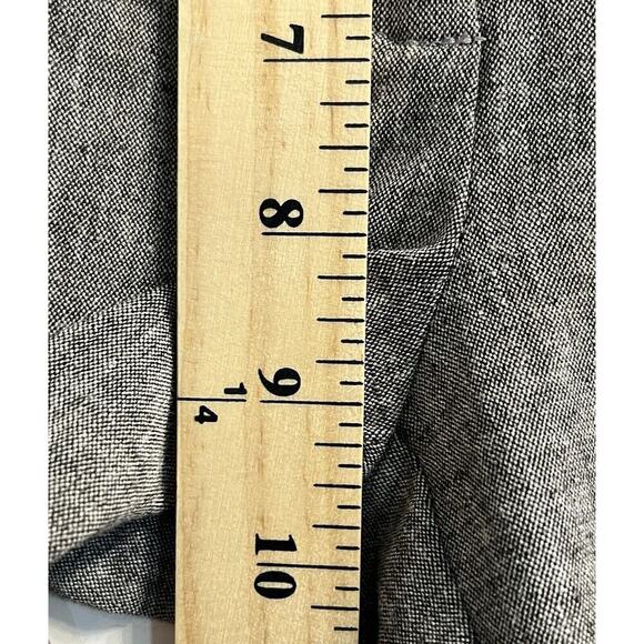 J Envie Size 8 Wide Leg Pants Stretch w/Mother Of Pearl Buttons Womens Career - Picture 8 of 11